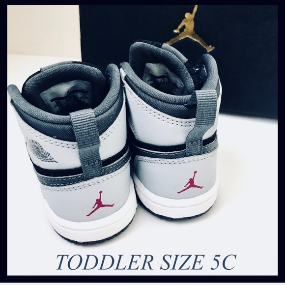 NIKE Toddler Jordan Retro 1 Basketball Shoes - Picture 5 of 8